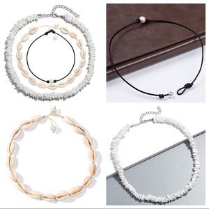 VSCO PACK OF 3 NECKLACES 🐚